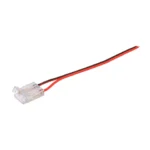 Conector con cable para Cintas LED COB y SMD 10mm de 2 Pines