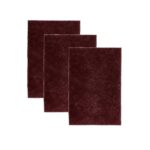 Pañete 3M Scotch-Brite Grano 7447 para Pulir Acero Inoxidable (Pack 3 un.)