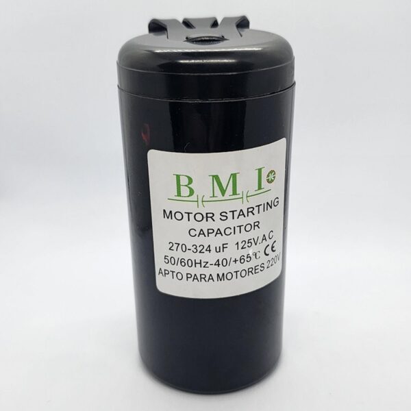 Condensador De Partida Bmi 270-324 Uf 110vac