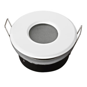 Foco embutido INLAY Hermético 50W GU-10 baño c/vidrio - imagen 2