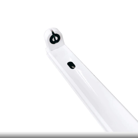 Listón T 120 cm para 1 Tubo LED 2 side connection