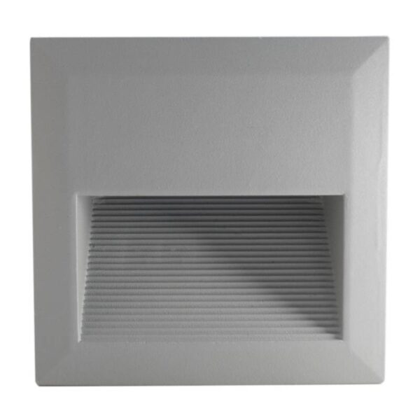Luminaria LED Embutida Baja Pasillo Cuadrada 3W 4000K - imagen 3