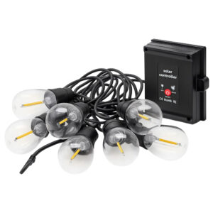 Guirnalda Led Solar de 5mts con 10 Amp. Megabright 2700K - imagen 3