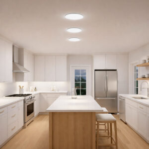 Panel LED Redondo Embutido 12W/3000K - imagen 2