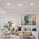 Panel LED Redondo Embutido 6W/6000k - imagen 2