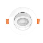 Foco Led Basculante dirigible 6,5W luz cálida color 3000K 90mm