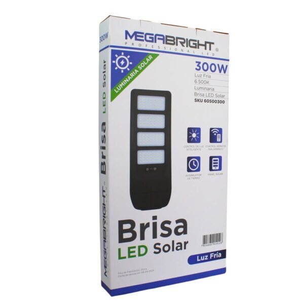 Luminaria Solar BRISA Led 300W MEGABRIGHT LF - imagen 6