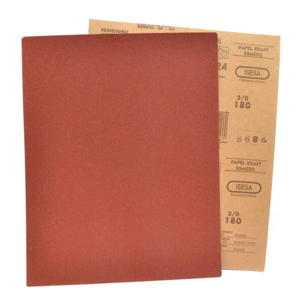 Lija Papel Kraft - Madera - Grano 180 - imagen 2