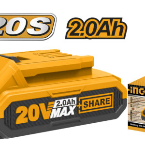 BATERIA LITIO INGCO 20V 2Ah ADAPTABLE #FBLI20011