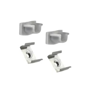 Kit de 2 Tapas y 2 Clips para Perfil de Aluminio , PER-59