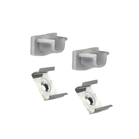 Kit de 2 Tapas y 2 Clips para Perfil de Aluminio , PER-59