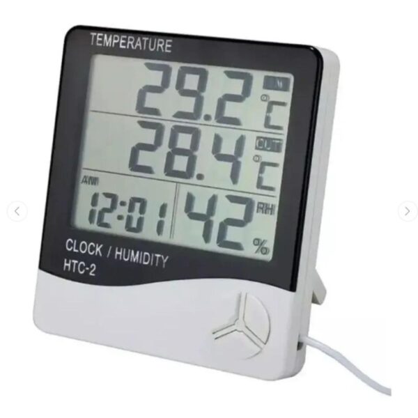 Medidor De Temperatura Y Humedad Ambiental Interior/exterior