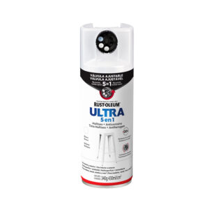 Pintura en Spray Ultra 5 en 1 Multisuperficie Anticorrosiva Blanco Brillante 340 g