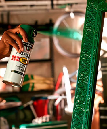 Pintura en Spray Ultra 5 en 1 Multisuperficie Anticorrosiva Verde Militar Brillante 340 g - imagen 2