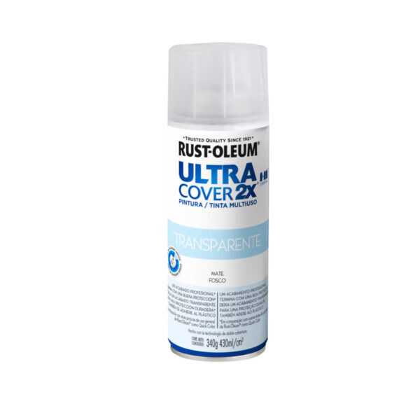 Pintura en Spray Multiuso Transparente Mate 340 g