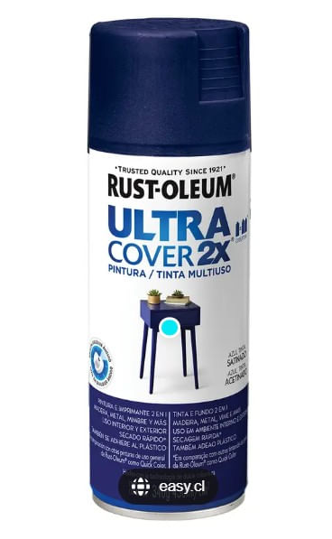 700046_1 Pintura en Spray Multiuso Azul Tinta Satinado 340 g