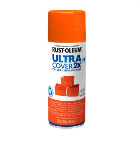 700069_1 Pintura en Spray Multiuso Naranja Brillante 340 g