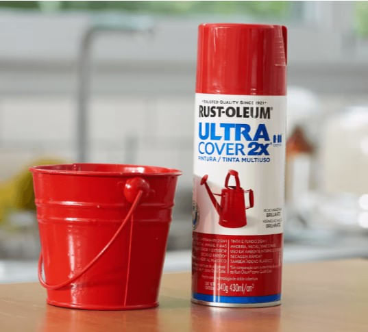 Pintura en Spray Multiuso Rojo Manzana Brillante 340 g - imagen 2