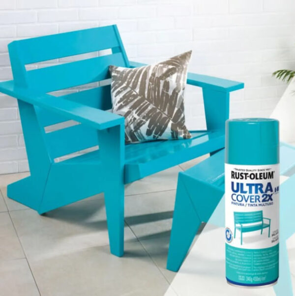 Pintura en Spray Multiuso Turquesa Brillante 340 g - imagen 3
