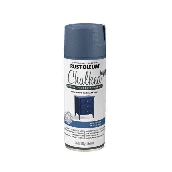 700106-1 Pintura en Spray Chalked Tizada Azul Sereno Ultra Mate 340 g