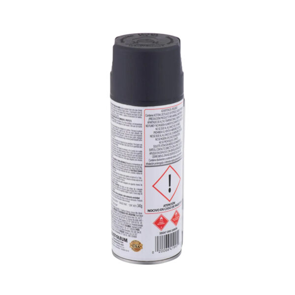 Pintura en Spray Tizada Gris Carbón Ultra Mate 340 g - imagen 2