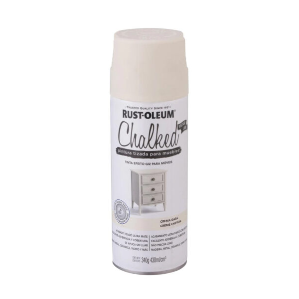 700109_1 Pintura en Spray Chalked Tizada Crema Gasa Ultra Mate 340 g