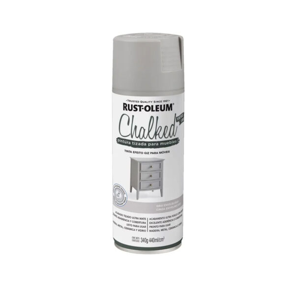 700111_1 Pintura en Spray Tizada Gris Envejecido Ultra Mate 340 g