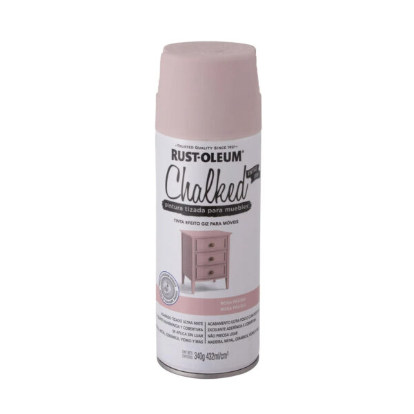 700114_1 Pintura en Spray Chalked Tizada Rosa Pálido Ultra Mate 340 g