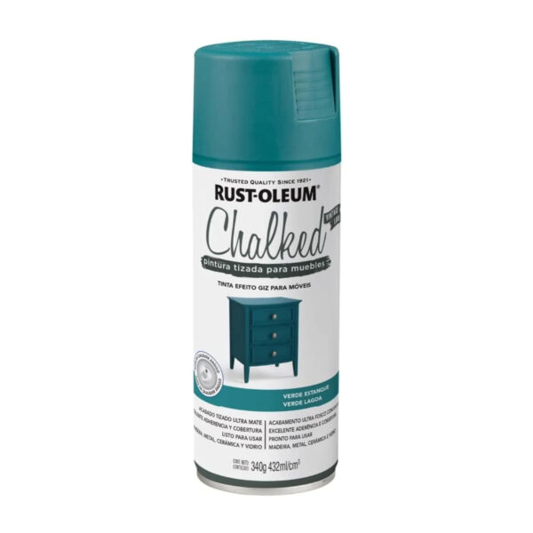 Pintura en Spray Tizada Verde Estanque Ultra Mate 340 g
