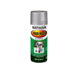 Pintura en Spray Alta Temperatura Plata Mate 340 g