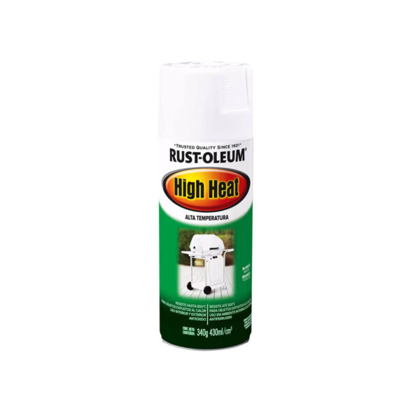 700176_1 Pintura en Spray Alta Temperatura Blanco Mate 340 g