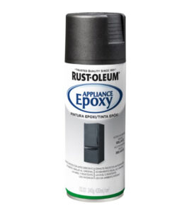 Pintura en Spray Epóxica Acero Inoxidable Negro 340 g