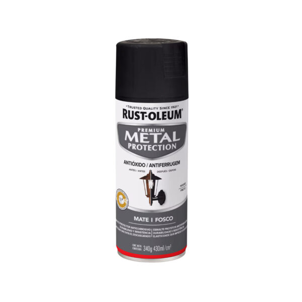 Pintura en Spray Anticorrosivo Negro Mate 340 g