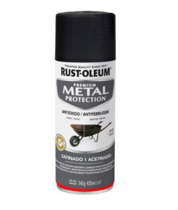 Pintura en Spray Anticorrosivo Negro Satinado 340 g