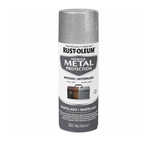 700212_1 Esmalte en Spray Metal Protection Plata Martillado 340 g