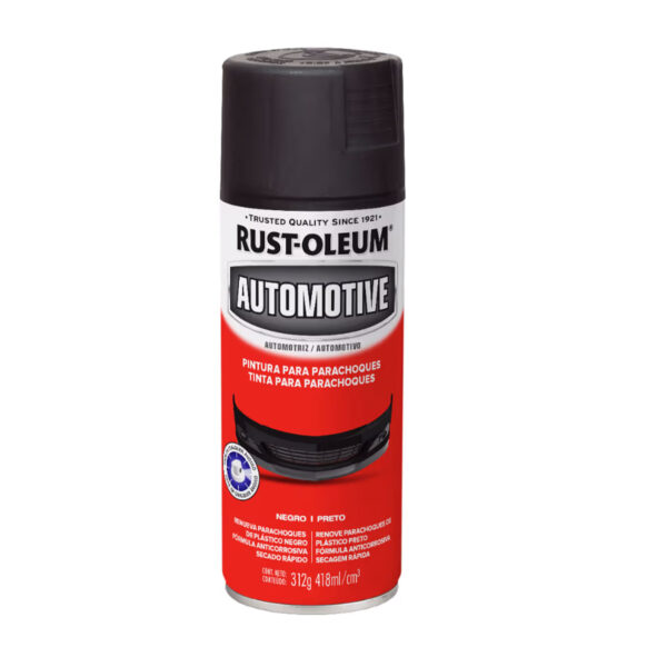 Pintura en Spray para Parachoques Negro Mate 340 g