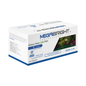 Estaca Solar LED Megabright Lantem (set 2 unid) 6000K - imagen 3