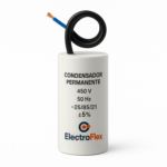Condensador Permanente 12,5 Uf Con Cable