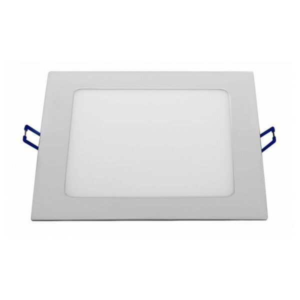 Panel Led Cuadrado Embutido 25w Luz Fria color 6000k