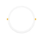 Panel LED Redondo Blanco de 22.3cm 18W 1230lm Neutro de Embutir