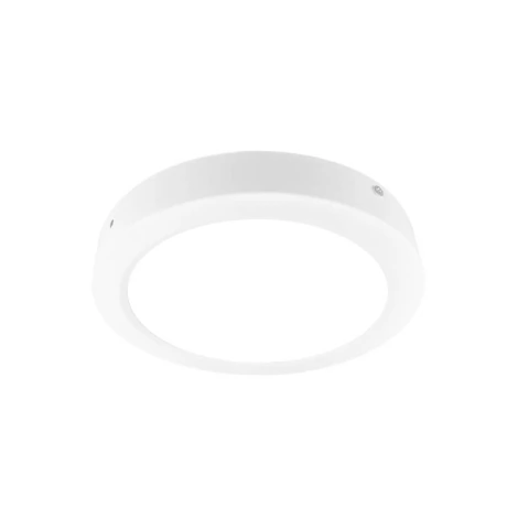 Panel LED Redondo Blanco 22,5cm 18W 1230lm Blanco Neutro, Sobrepuesto