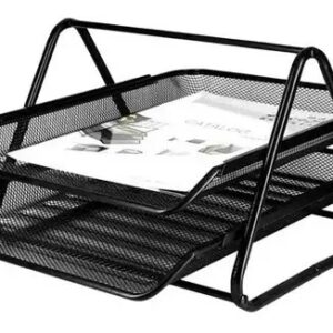 Organizador Escritorio Archivador Bandeja Oficina 2 Niveles