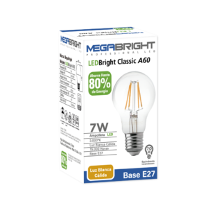 Ampolleta LED A60 FILAMENT 7W/3000K E-27 - imagen 3