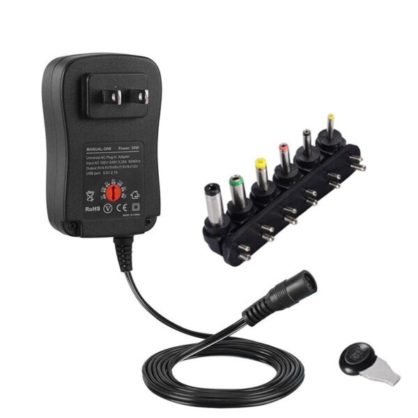 Cargador Transformador Voltaje Universal 3 a 12v