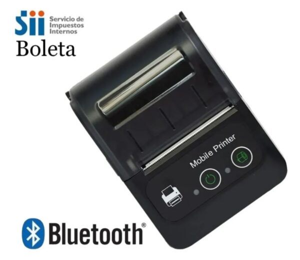 IMPRESORABLUETOOTH Mini Impresora Térmica Bluetooth Portátil 58mm