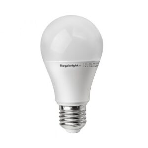 Pack 3un Ampolleta Led Clasica A60 9w/Luz fria E27 Megabright