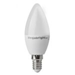 Ampolleta Led tipo Vela Bright Candle 5w Luz Cálida Color 3000k E-14