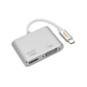 Adaptador Usb Tipo C A Hdmi Y Vga