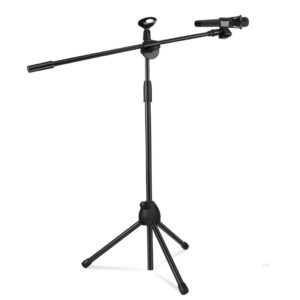 Soporte Con Brazo Para Microfono Atril De Microfono 2en1