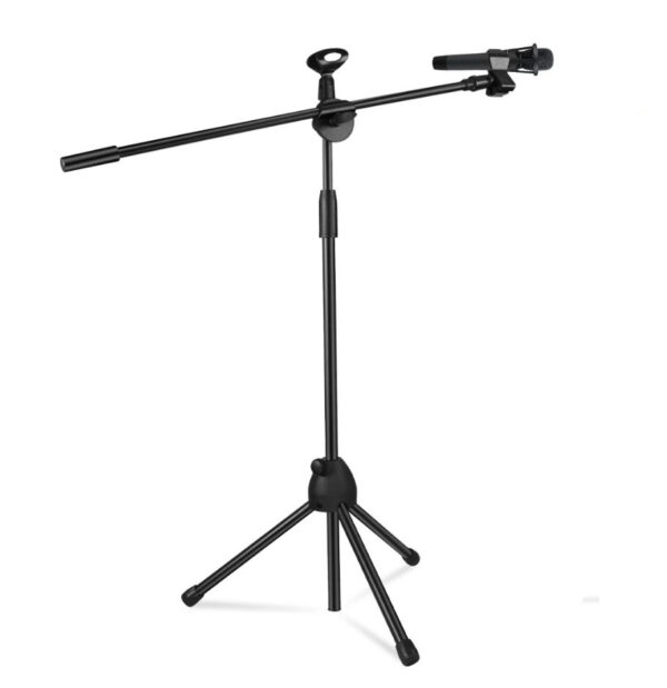 Soporte Con Brazo Para Microfono Atril De Microfono 2en1
